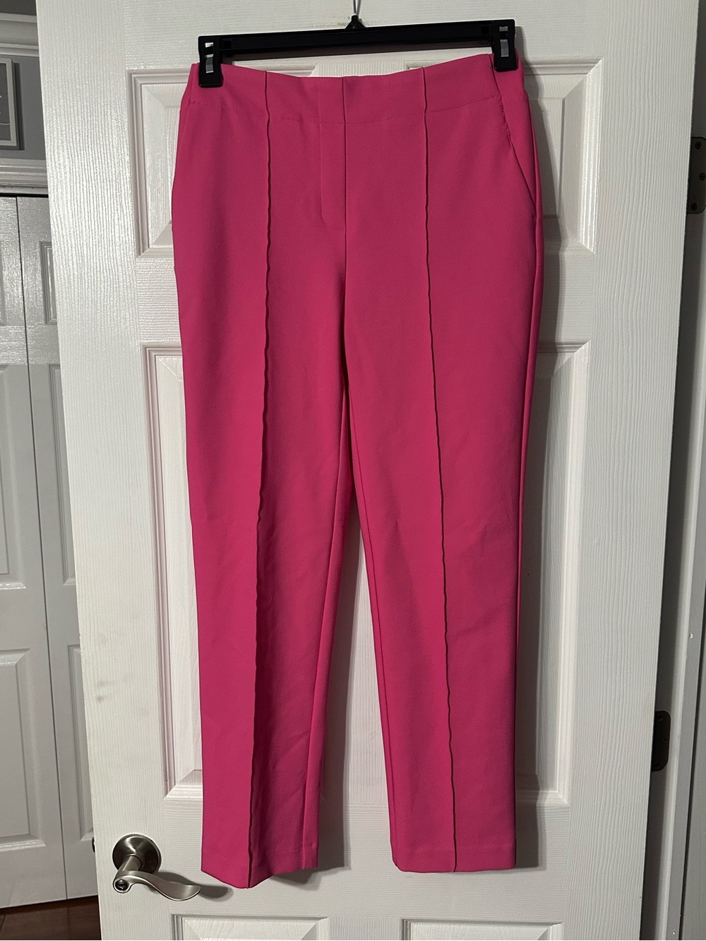 NWT Rachel Zoe Hot Pink Tailored Pullon Trousers